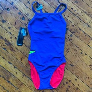 Reversible Speedo One Piece Swimsuit - New with Tags